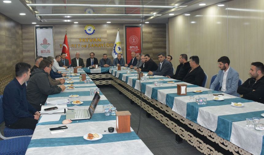 Tatvan’da turizm sektör temsilcileri bir araya geldi