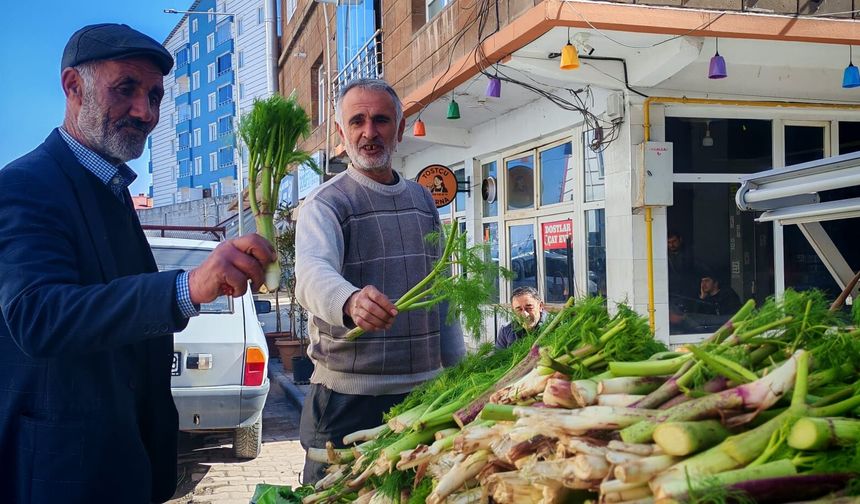 Bitlis’te helis otu tezgahlarda yerini aldı
