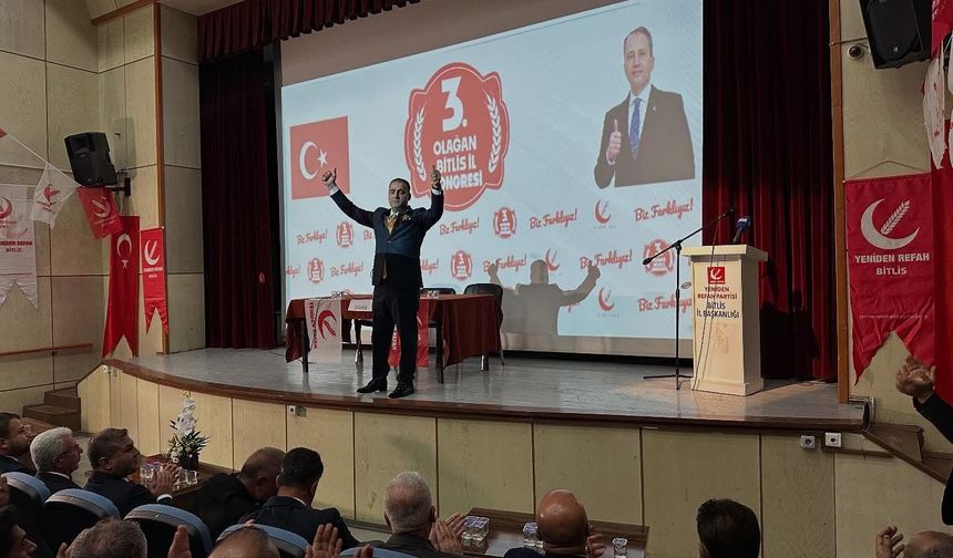 Yeniden Refah Partisi Bitlis İl Kongresinde usulsüzlük iddiaları