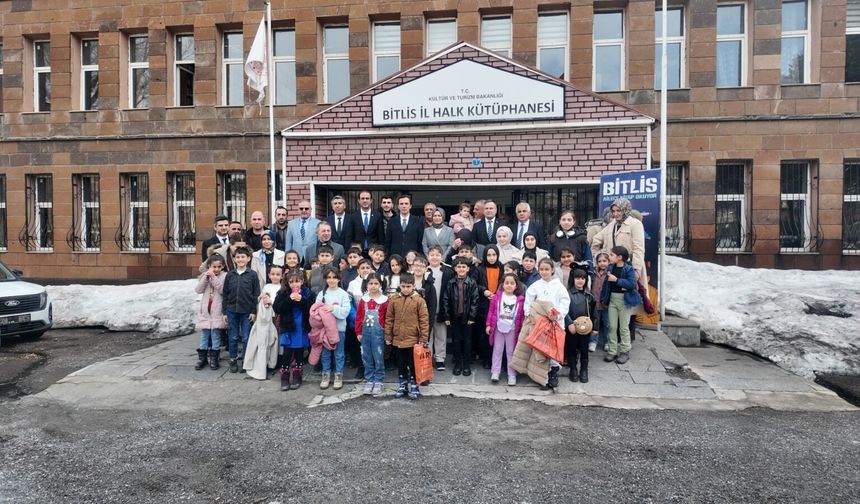 Bitlis’te “Aileler Kitap Okuyor” etkinliği düzenlendi