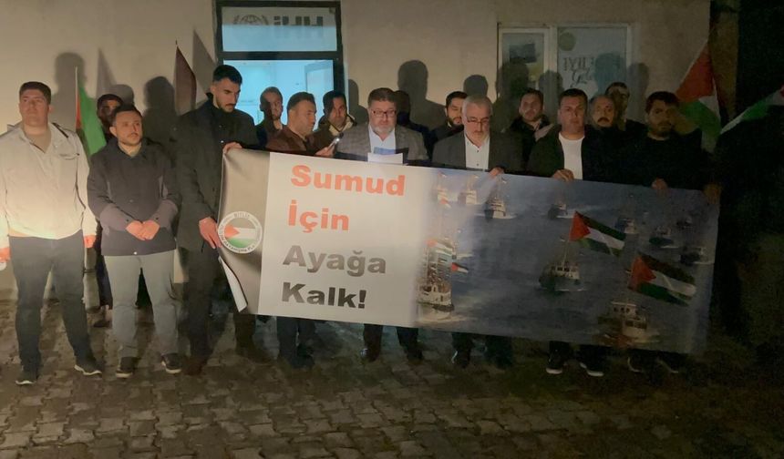 Bitlis’te “Sumud ve Gazze Yalnız Değildir” basın açıklaması yapıldı