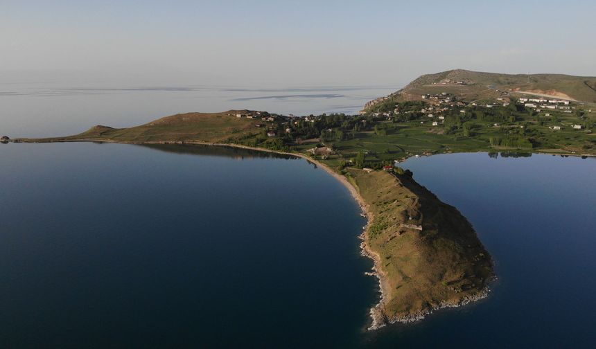 Yelkenli köyünün kuş bakışı görüntüleri beğeni topladı