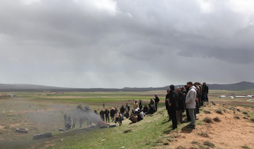 Ahlat’ın Ovakışla Beldesinde GES protestosu
