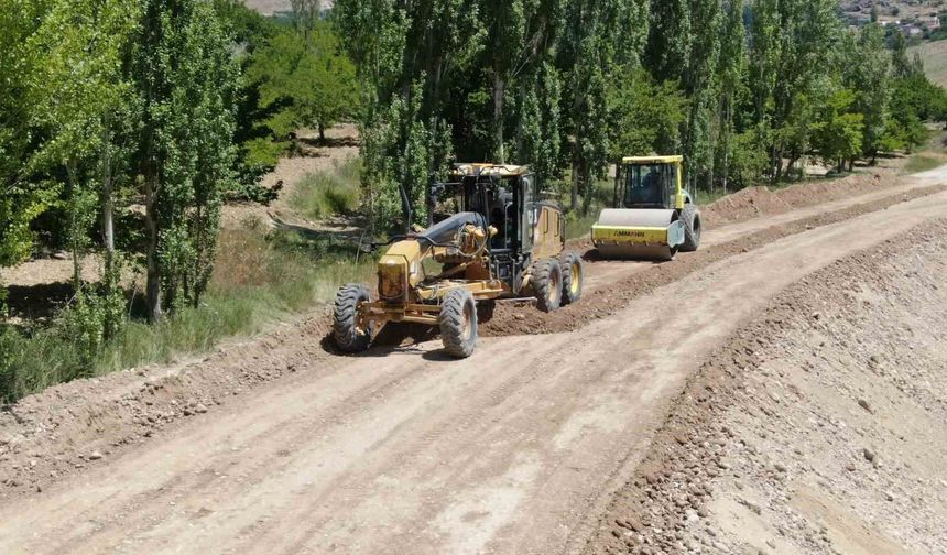 Balaban-Esenbey grup yolu modern görünüme kavuşuyor