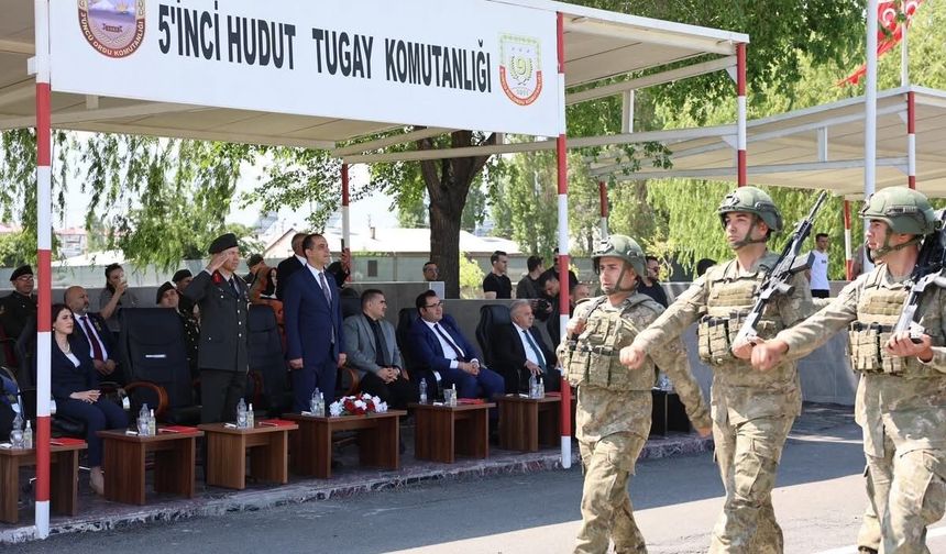 Iğdır'da Türk Kara Kuvvetlerinin iki bin 235 yıllık gururu törenle taçlandı