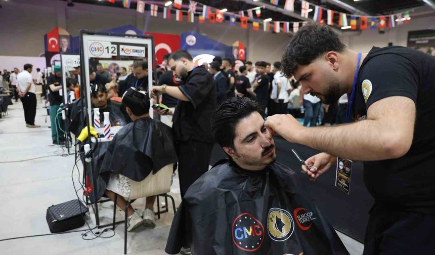 Uluslararası Kuaförler Balkan Şampiyonası Elazığ'da start aldı