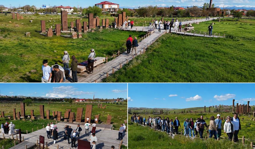 Selçuklu Mezarlığı’nı Kurban Bayramı’nda 15 bin kişi ziyaret etti