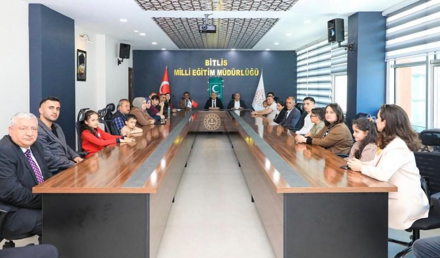 Bitlis BİLSEM Öğrencilerinden Yeşilay Yarışmasında Büyük Başarı