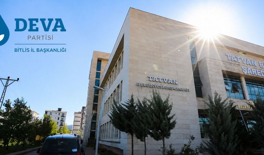 DEVA Partisi: "Tatvan kutuplaşmış siyasetten kurtulmalı"
