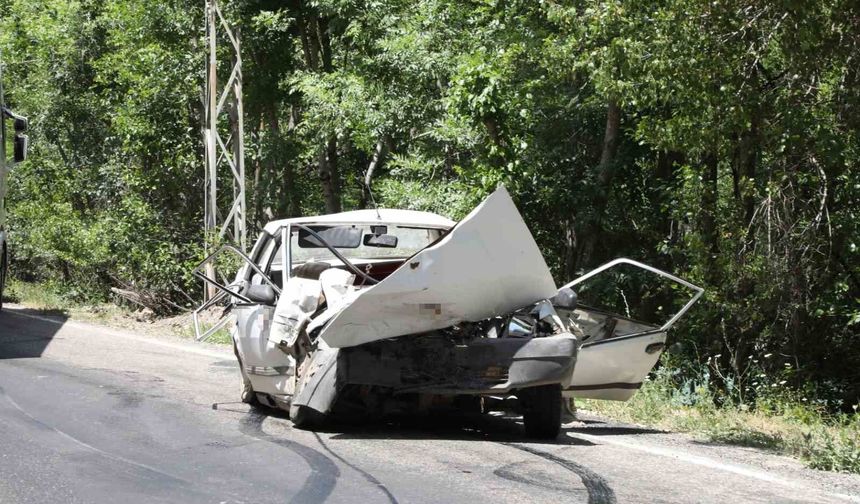 Tunceli’de trafik kazası: 1 ölü, 5 yaralı