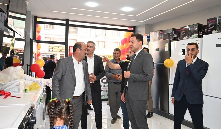 Hizan'da Doğu Elektronik ve Beyaz Eşya hizmete açıldı