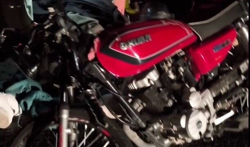Erzurum'da motosiklet kazası: 3 yaralı