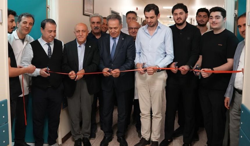 TÖTM'de modern endoskopi odasının açılışı yapıldı
