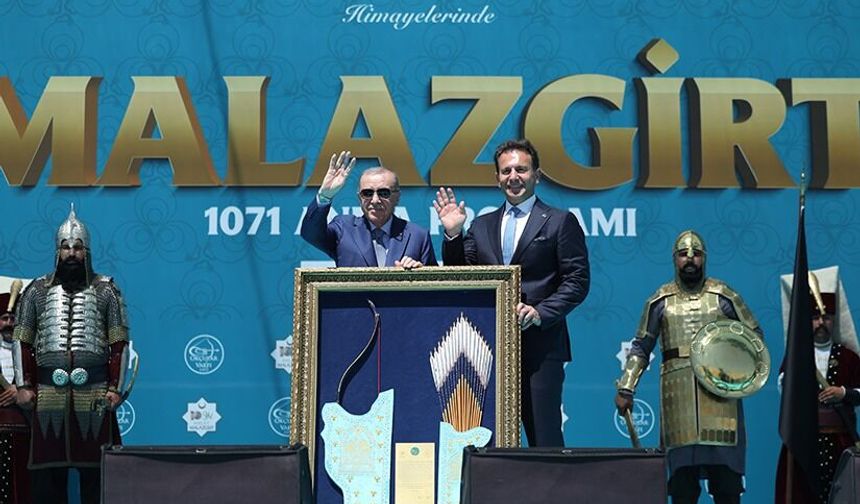 Cumhurbaşkanı Erdoğan’a verilen tablonun sırrı ortaya çıktı