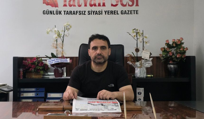 Tatvan Sesi Gazetesi 34. kuruluş yıl dönümünü kutluyor