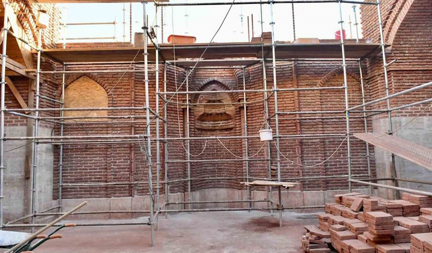 800 yıllık tarihi Ulu Camii'nin restorasyonu devam ediyor