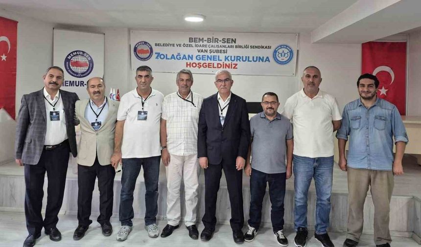 Bem-Bir-Sen Van Şube Başkanı Özsever Oldu