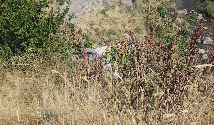Ahlat’ta otomobil eğimli araziye savruldu: 1 yaralı