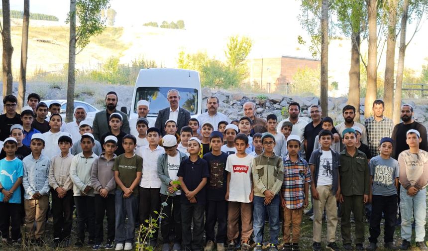 Kaymakam Kaya, hafızlık öğrencileriyle piknikte buluştu