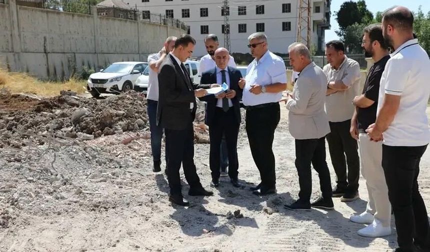 Bitlis’te Hüsrevpaşa Ortaokulu için yeni bina hazırlığı