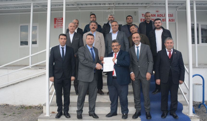 TATSO Başkanı Bilal Adabağ mazbatasını aldı