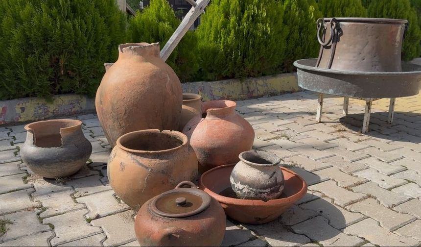 Ağrı'da asırlık çanak çömlek geleneği unutulmaya yüz tutuyor