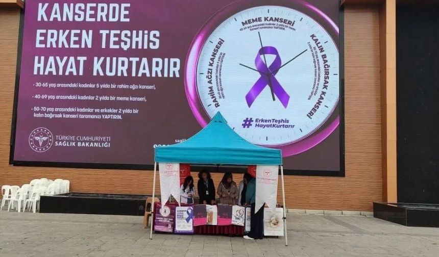 Erzincan’da meme kanserine karşı erken tanı çağrısı