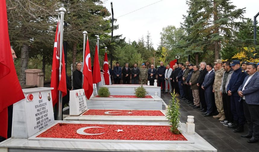Şehit Eren Öztürk, şehadetinin 7’inci yılında dualarla anıldı