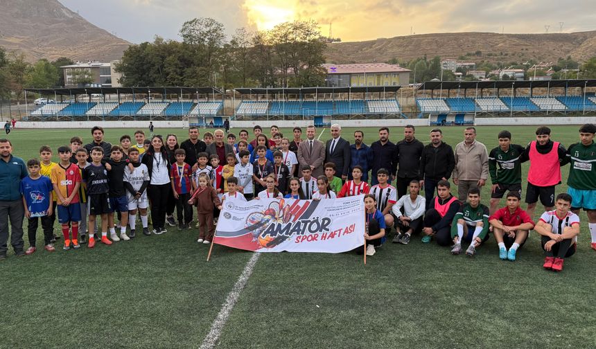 Tatvan’da Amatör Spor Haftası kapsamında atletizm yarışları düzenlendi