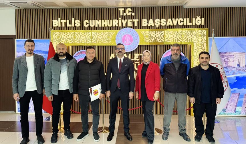 BİGACEM’den Başsavcı Kandemir’e hayırlı olsun ziyareti