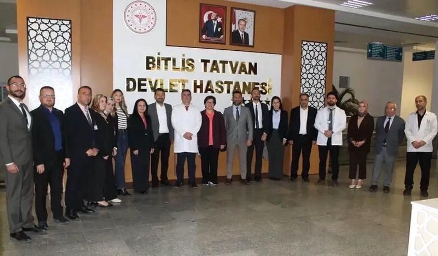 Tatvan Devlet Hastanesi’nde merkezi değerlendirme